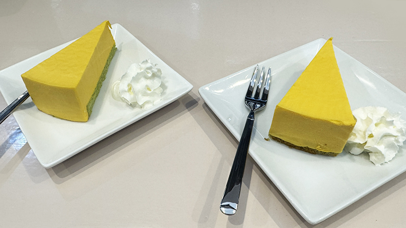 パンプキンチーズケーキ